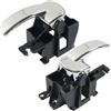 LPXYZD Interno Auto Maniglia Porta Per Nissan Per Navara Per D40 Pathfinder 2004-2014 Maniglia Interna Portiera Sinistra Destra Anteriore Posteriore 80671-4X02B(Rear Pair)
