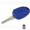 TEKLIGHT Kit Riparazione Chiave Cover Guscio Telecomando FIAT MULTIPLA BLU Tasto Switch Laterale GT18 LOGO INCLUSO (CHIAVE + SWITCH)