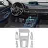 FDAIUN Per Mazda CX30 2020 2021 2022 2023 2024 8.5mil TPU PPF pretagliato autoadesivo interno auto trasparente pellicola protettiva accessori set completo 14 pezzi (marce manuali)
