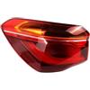 Himwqfuh Fanali Posteriori Per BMW Per X1 2016-2019 Fanale Posteriore Esterno A LED Indicatori Di Direzione Stop Freno Luce Di Parcheggio Gruppo Fanale Fanalino Posteriore(Only Left)