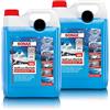 SONAX 2 X 03325000 anti-gelo e trasparente pronto all'uso fino a -20 °C, protezione antigelo 5 l