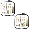 Generic V-STAR DRAGSTAR XVS650 - Kit di riparazione carburatore per moto, diaframma galleggiante Aircut XVS 650 (kit di riparazione)