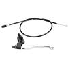 Qiilu cavo frizione pit bike 150 cavo frizione pit bike 150 Leva frizione freno moto + cavo adatto per 125 Stomp IMR SSR CRF 50 70 KLX110 Pit adatto per Dirt Bike adatto per leva