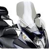FAR 214DT D214KIT|243 PARABREZZA VISIERA SCHERMO CUPOLINO PARAVENTO + ATTACCHI GIVI COMPATIBILE CON HONDA SILVER WING 400 2006 MOTO SCOOTER