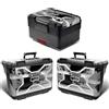CMR Design Co Adesivi Protettivi Valigie Laterali e Bauletto per Moto BMW R 1200 GS Vario 2° Modello ADV Adventure Triple Black