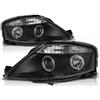 CITROËN Fari anteriori per auto Citroën C3 03.02-09 Angel Eyes, colore: Nero
