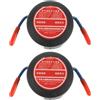 Kichvoe 2 Adesivi antincendio aerosol per Veicoli - Estintore Automatico autoadesiva 10G con Retro Adesivo per Motore Auto, Garage, Ufficio