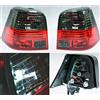 goingfast Coppia Luci Fari Fanali Posteriori Rossi Neri Transparente Per VW Golf 4 97-05