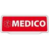 SIGNAL SAFETY Clip Pannello in plastica per Visiera parasole Auto Medico Riflettente Rosso Versione 2