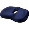 NBHGFF Copri Sedili Per Auto Cuscino Sedile In Memory Foam Set Cuscini Supporto Per La Schiena In Vita Cuscino Lombare Per Anca Con Sollievo Coccige Ortopedico Auto Da Ufficio Coprisedili Duster(-02-1PC)