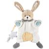 Chicco Coniglietto Doudou, piccola marionetta a forma di coniglietto, tenero peluche, tessuto morbido, Beige