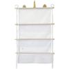 Generico Rete Da Muro Per Animali Di Peluche - Borsa A Rete Per Riporre Giocattoli 86x52 Cm | Espositore A 3 Strati Per Peluche, Organizer Per Grucce Da Parete, Arredamento Della Camera Da, Soluzione Per