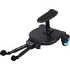 H-YEEU Blu Pedana Passeggino Con Seduta Rimovibile, Baby Jogger Pedana Buggy Board Per Bambini Di 2-6 Anni (25 kg)