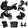 Junama Passeggino TRIO Diamond Classic 03-2in1 3in1 4in1 + ombrellino (3in1 con seggiolino auto)