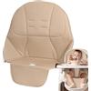 Xiixuuj Cuscino per seggiolone, per sala da pranzo, per bambini, in pelle PU, rivestimento di ricambio per Peg-Perego Siesta Zero3 Baoneo Kosmic Ja-né