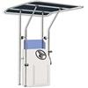 Oceansouth Top a T per barca, T-Top per barca, T-Top per console centrale standard, tubo in alluminio grande