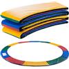 Arebos Paraspigoli per Trampolino Protezione a Molla | Copertura del Bordo del Trampolino | Protezione per Bordo di Tappeto Elastico | 100% Resistente ai Raggi UV antistrappo | colorato 305 cm
