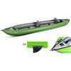 Gumotex - Canoa Gonfiabile Solar/019 Verde con Pinna 045383-G (1C/11C) GUMOTEX