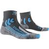 X-Bionic X-Socks Trek Calze Basse da Donna - ideale per diverse attività all'aperto e trekking prolungato, tecnolgoia avanzata per maggiore comfort e protezione dalle vesciche - Antracite/Turchese, 37-38