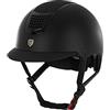 Equestro cap Modello Eclipse Plain Matt M, Nero-Grigio