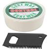 HERCHR Cera da Surf, Paraffina Portatile Antiscivolo, Attrezzatura da Surf con Pettine per Cera, Prodotto per La Cura della Tavola da Surf, per Tavola da Surf, Skateborad(Cold Water Wax)