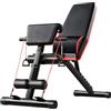 Generic Panca fitness regolabile per allenamento con pesi per esercizi preacher curl panca per palestra domestica, panca professionale portatile per allenamento della forza di tutto il corpo