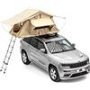 Dragon Winch Tenda da tetto per auto 2 posti completa materasso, di scala telescopica, tasche per accessori e zanzariere | impermeabile | Tenda da campeggio | Ideale per il campeggio auto