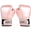 AZURAOKEY Guanti da boxe per bambini, guanti da boxe, guanti da boxe in pelle PU, spugna, muay thai, guanti da competizione, guanti da competizione, guanti professionali traspiranti per bambini per