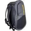 RYON Borsa Padel con Scomparti per Borracce, Porta 9 Palline, Porta Racchette, Tasca Termica, Schienale Ergonomico, Utilizzabile anche come Zaino da Trekking e Viaggio (Grigio)