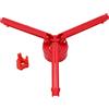 Yosoo Health Gear Strumento per Incollare Frecce 3D Fletcher Jig, Scala Chiara Regolabile Posizionamento Accurato Portatile Comodo Materiale ABS Leggero per Attaccare Piume da 3,2‑11 Mm
