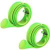 DONGKER 2 Pezzi Canna Pesca Maglia, Canna Pesca Intrecciata Estensibile Fino A 170 Cm