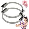 EastHedge Ring Pilates Con Doppia Impugnatura Antiscivolo - Per Yoga, Fitness - Attrezzo Portatile Per Allenamenti a Casa, Palestra o Viaggio - Ideale Per Donne e Principianti (2*D)