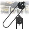 OZPPM Sistema di Carrucole Via Cavo Portatile, Allenamento con Corda Infinita, Strumento for L'allenamento di Tutto Il Corpo, Corda in Nylon di Alta qualità, Resistenza Regolabile, Utilizzato