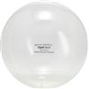 GYMNIC Opti Ball Palla gonfiabile trasparente max Ø 55 cm per fisioterapia e riabilitazione, ideale per esercizi posturali, Pilates e attività motorie con controllo visivo