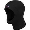 Antcher Cappuccio da 3 mm in neoprene caldo per muta subacquea, per immersioni subacquee, snorkeling, surf, nuoto invernale, pesca subacquea