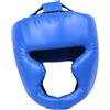Baoblaze Caschetto da Boxe Caschetto, Protezione per Le guance, equipaggiamento Protettivo, Protezione per la Testa Sportiva Protezione per la Testa per Lotta, Bambini Rossi