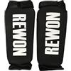 URBANSBEE REWON Paratibia Kick Boxing Muay Thai - Cotone Kontact Parastinchi da Uomo per MMA Allenamento Sparring Arti Marziali Boxe Karatè Piedi Protezione
