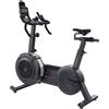 Toorx BRX-AIR-5000 [Spin Bike ad Aria Indoor Cycle Professionale Air Bike] Cyclette Spinning con Resistenza ad Aria Progressiva Console LCD Watt RPM Cardio Allenamento HIIT Palestra Home Gym