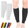 Generico Shinbang Protector 2.0, Shin Defender Shin Guards, Ski Sports Elastic Shin Bang Protetcor with Honeycomb Pads for Kids and Aldult (Black,XL)