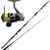kolpo Kit Pesca dalla Barca Bolentino Canna 2,70 mt + Mulinello e Filo
