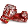 GREEN HILL GUANTI BOXE BAMBINO JUNIOR GUANTONI PUGILATO KICK BOXING BIMBO (Rosso, 8 oz)