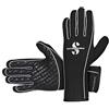 SCUBAPRO EVERFLEX 3.0 BLK M - Kit regolatore per immersioni in acqua fredda, unisex, per adulti, nero, M