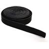 Artefizio Nastro Nylon Cinghia per, Borse, Zaini, Moda E Accessori, Nero, 7 lunghezze a scelta, h cm 2,5, Spessore 0,8 mm, Ideale per bordure, Made in Italy (2 m)