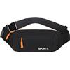 Generico Marsupios Running, 31x3x14cm Marsupios Da Corsa Resistente All'Acqua, Porta Cellulare Corsa Con Tracolla Regolabile, Per Jogging, Viaggi, Escursioni, Tour In Bicicletta, Uomo E Donna