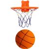 Kasmole Dribbling silenzioso di pallacanestro indoor | Palla da allenamento indoor da basket silenziosa misura 7 - Palla in schiuma ad alta densità non rivestita, a basso rumore, per allenamento di