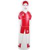 Socobeta Bicchiere da Allenamento di Calcio, Manichino Manichino Scudo Manichino Gonfiabile da Allenamento per Calcio per Boxe Sacco da Boxe per Muro Dribbling(Rosso)