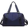 FANDARE Ultraleggero Borsone da Viaggio Borsa Palestra Borsa Sportivo Weekender Borsone Donna Uomo Grande Piscina Palestra Borsa a Spalla Grande Capacità Borsa da Viaggio Grigio