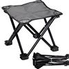 BESLIME Sgabello Pieghevole Campeggio,Pieghevole Sgabello Portatile, per Campeggio, Pesca, Pic-nic all'aperto Sport