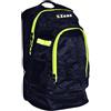 Etoile Zaino Swim per Zeus Sport Calcio Calcetto Zainetto Football Relax Tempo Libero Free Time Bags Borsa Borsone Zaini Fitness Allenamento Nuoto Lavoro (Blu/Giallo Fluo, H 55 x L 35 x P 25 cm)
