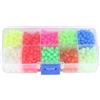 Starbun Pesca Beads - Rotondi di plastica Perle Glow Attrezzatura da Pesca Lures Attrezzi for la Pesca di Accessori da Notte all'aperto (1000pcs / Box)
